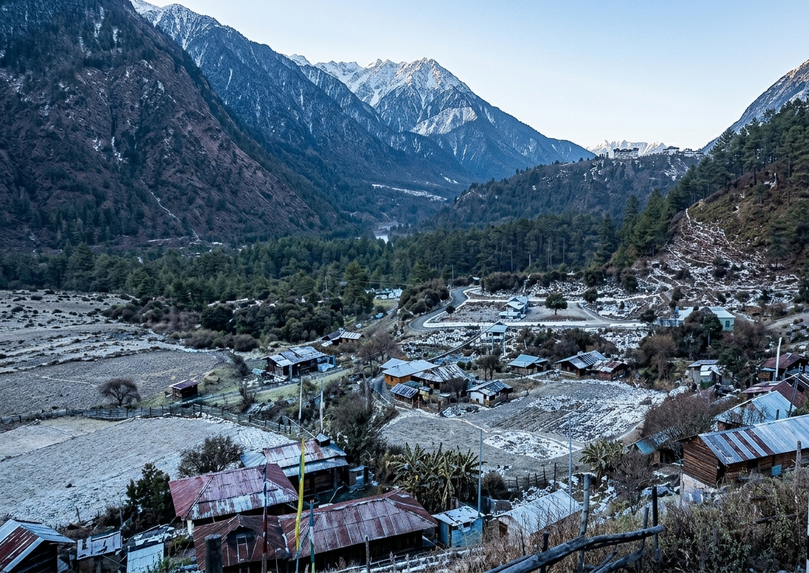 Kibithu and the Lohit River