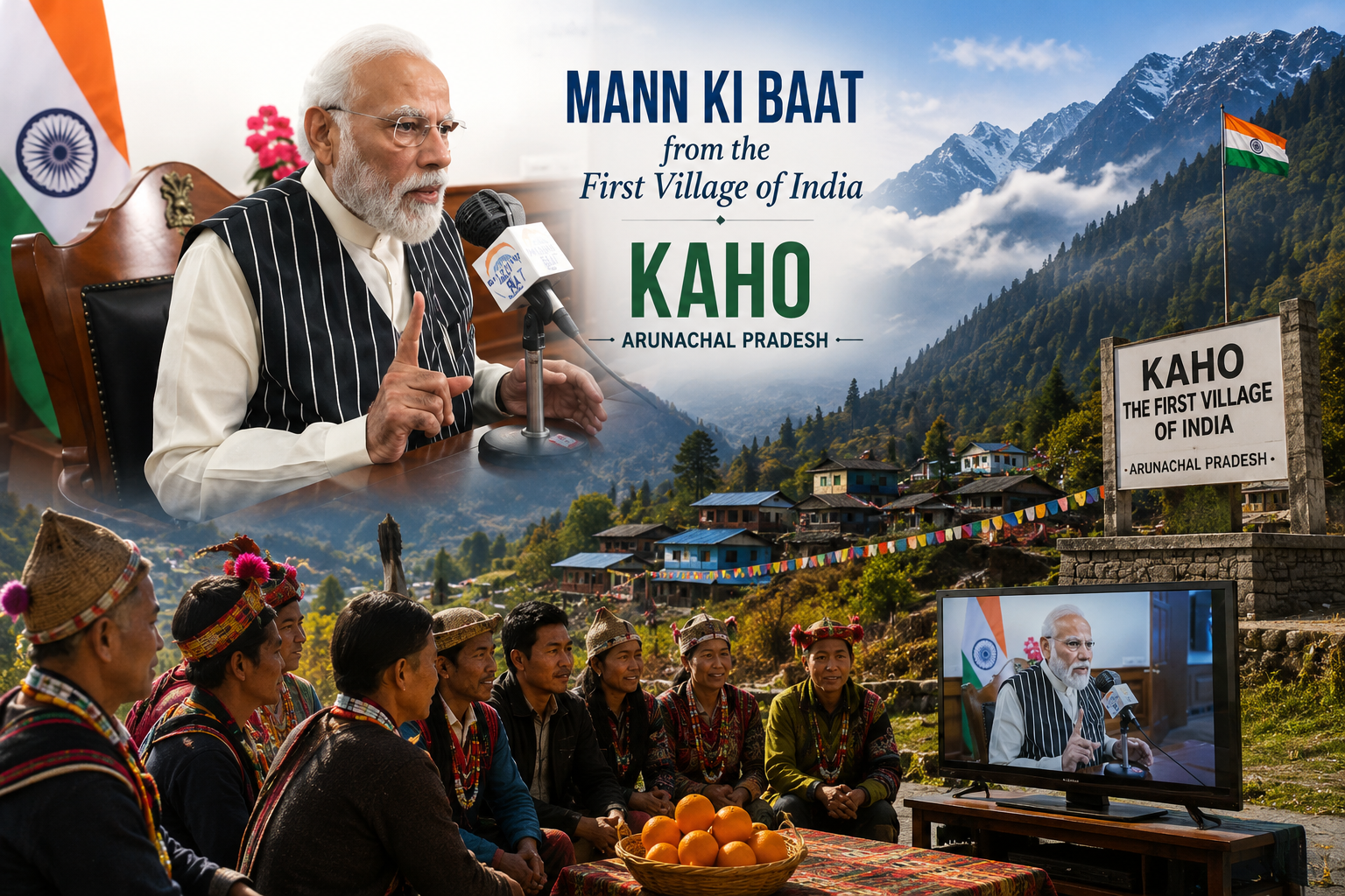 Kaho village in 'Mann Ki Baat' with the Prime Minister